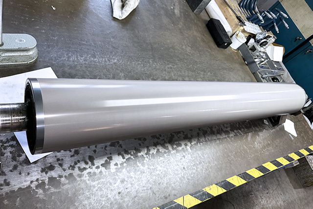 anilox roller surface inspection before laser engraving quality assurance