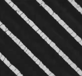 trihelical anilox pattern for high viscosity coating uniform film thickness