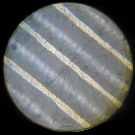 diagonal lines groove anilox structure plane graph for coating and ink release