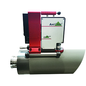 Quality control for chrome anilox roller with high-magnification inspection tools