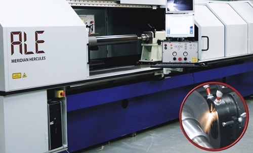 Shangyun Ceramic ALE fiber laser engraving machine for ceramic anilox roller cells